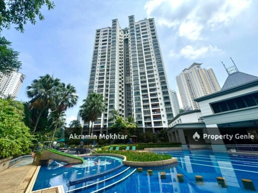 FREEHOLD, CORNET UNIT & 3 COVERED PARKING | MONT KIARA ASTANA CONDO, KL