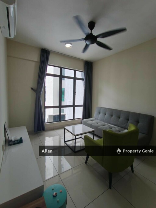 High-Floor Fully Furnished 3-Bedroom Condo for Rent at ARC Austin Hill – Only RM1,800!