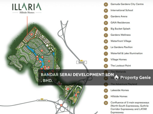 Illaria Hillside Homes, Gamuda Gardens