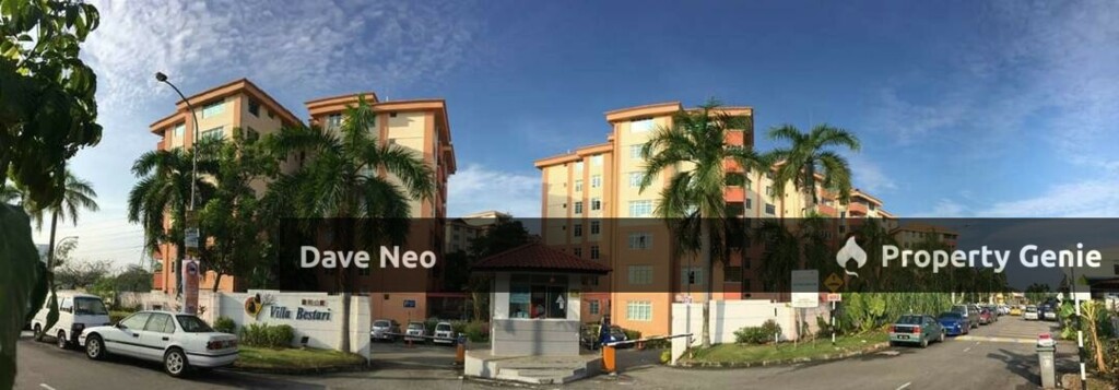 Villa Bestari Apartment | 3 Beds 2 Baths | Partial Furnished | High Floor