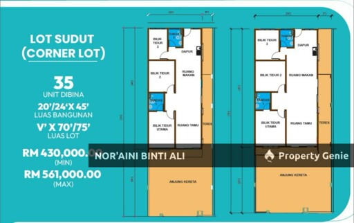 *💥RUMAH BARU DENGAN HARGA MAMPU MILIK💥*   *RUMAH  TERES SATU TINGKAT  TAMAN CHENDOR PERDANA*