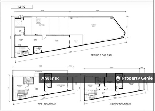 [Freehold Non Bumi] SUPERLINK TERRACE HOUSE 3 STOREY TAMAN NAGA EMAS ,JALAN SINAR KUALA LUMPUR. (Near Residensi Hijauan Lumayan)
