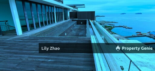 Exclusive Full Sea View Triplex Resort Penthouse for Sale, 6,016 sf @Signal Hill, Kota Kinabalu City, Sabah