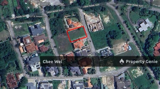 Jalan Kelab Golf Bungalow Land For Sale