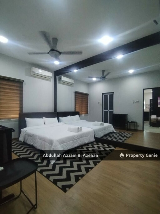 DOUBLE STORY CORNER LOT ! FULLY FURNISHED