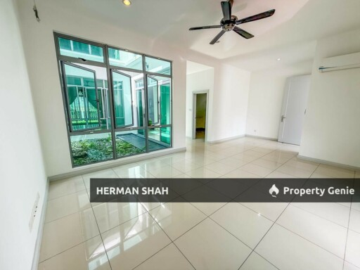 FACING OPEN Double Storey Superlink Courtyard Villa Liu Li Gardens Setia Eco Glades Cyberjaya