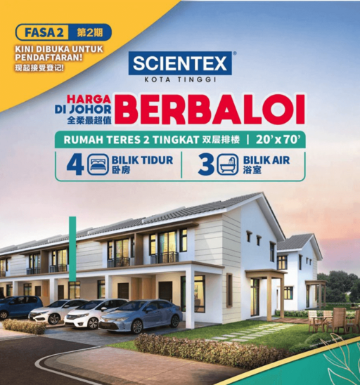 Clover 2, Scientex Kota Tinggi