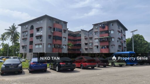 Geharu Flat Fully Renovated Taman Rinting Masai