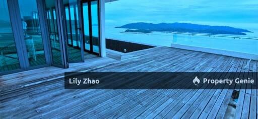 Exclusive Full Sea View Triplex Resort Penthouse for Sale, 6,016 sf @Signal Hill, Kota Kinabalu City, Sabah