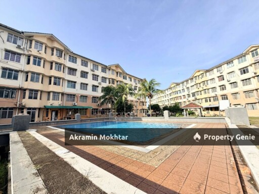 FREEHOLD, LEVEL 2 & 1 PARKING | Pangsapuri Rimau Perdana, Taman Bukit Kemuning, Shah Alam