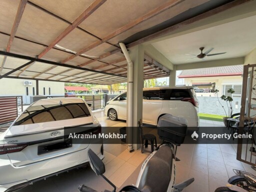 Freehold & Renovated | Semi-D Single Storey House, Taman Meru Harapan, Jalan Jambu Meru Klang  .