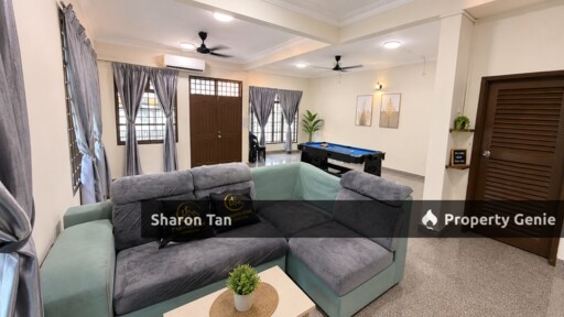 Taman Rinting Semi-Detached Home In Masai, Freehold & Fully Furnished