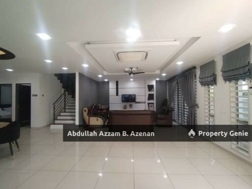 DOUBLE STORY CORNER LOT ! FULLY FURNISHED