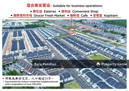 Freehold Shoplot for Sale Ipoh South
