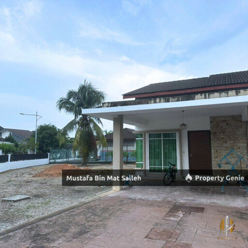 Corner Lot Single Storey Semi D Bertam Lakehome Kepala Batas Pulau Pinang