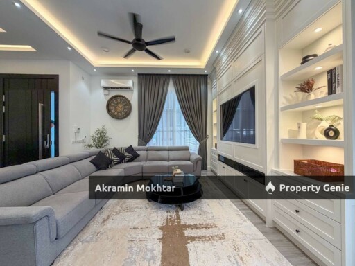 Freehold, Fully Furnished & Fully Renovated | 2 Storey Semi D Cluster Stoneridge Eco Majestic Semenyih