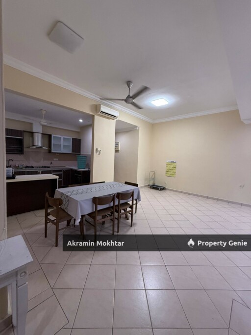 RENOVATED, PARTIALLY FURNISHED & 2 PARKING | (SPACIOUS UNIT) SRI LOJING CONDOMINIUM, SECTION 10,  WANGSA MAJU KUALA LUMPUR