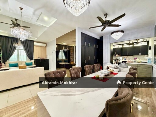 Freehold, Fully Renovated & Partially Furnished | 3 Storey Semi-D Lambaian Residence, Kajang