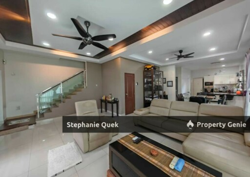(Corner Extended Renovated) 2 Storey Superlink House For Sale @ Ambang Botanic Klang