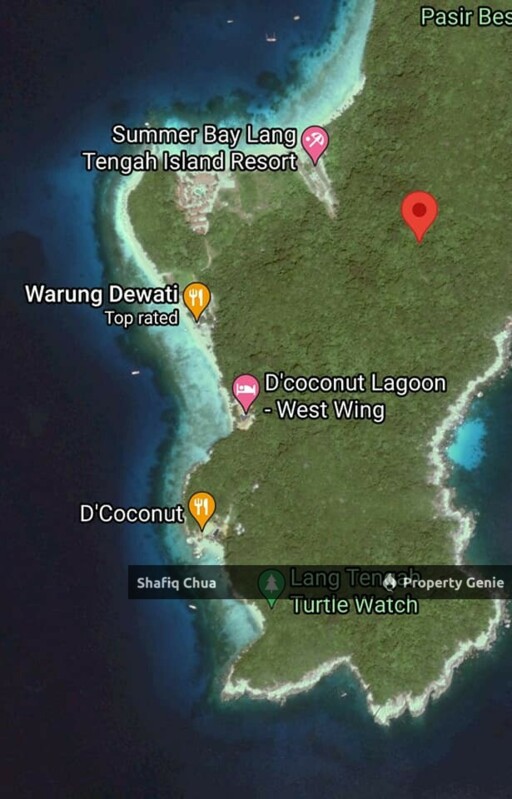 Land with Resort Pulau Lang Tengah Terengganu For Sale