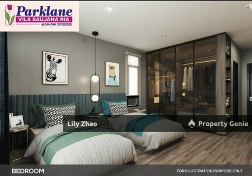 2 Storey Terrace House 999 Yrs, New Project / Rumah Baru for Sale, Parklane Villa Saujana Ria, Benoni, Papar, Sabah