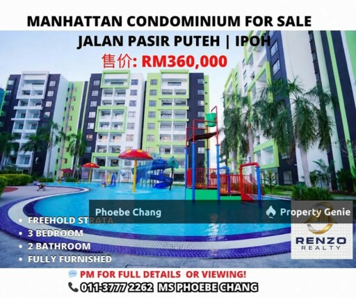 MANHATTAN CONDOMINIUM @ PASIR PUTEH FOR SALE