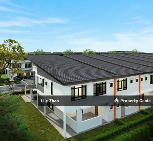 2 Storey Terrace House 999 Yrs, New Project / Rumah Baru for Sale, Parklane Villa Saujana Ria, Benoni, Papar, Sabah
