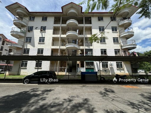 TAMAN WANGSA APARTMENT 1st Floor for Sale, 3Bed 2 Bath, 1007 sf, Telipok, Sabah