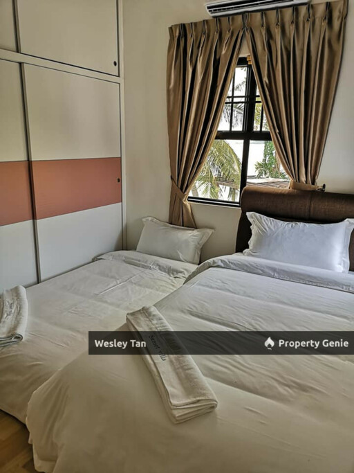 Ujong Pasir Sea Front Double Storey Semi-D For Sale