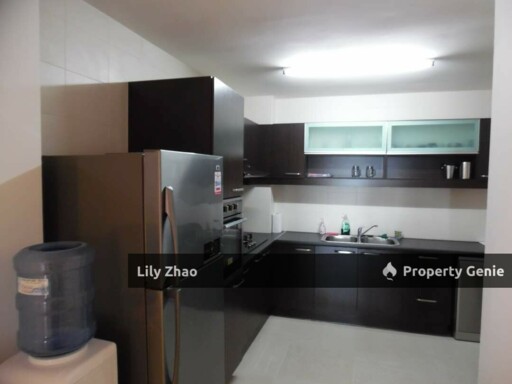 Jesselton Condo for Rent, 1,600 Sq ft, 9th Floor Fully Furnished 3Bed 3Bath, Near QE2, Luyang, Kota Kinabalu