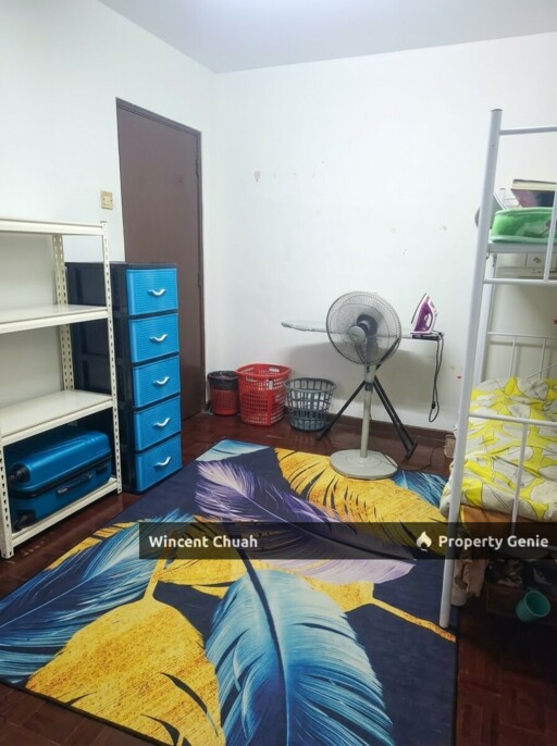 For Sale: 1st Floor Corner Flat Seksyen 2 Wangsa Maju KL | 710 sqft RM280k