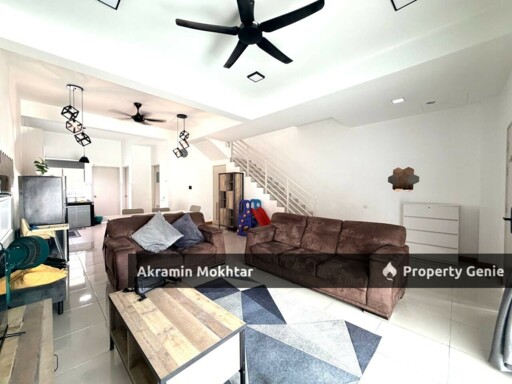 FOR RENT : FULLY FURNISHEF & RENOVATED | DOUBLE STOREY TERRACE HOUSE TAMAN BAYU MALAWATI KUALA SELANGOR