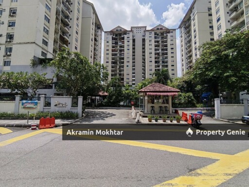 Corner Unit, Renovated & 1 Parking | Mentari Condominium Bandar Sri Permaisuri, Cheras