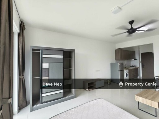Central Park • Damansara Aliff • Studio with Fully Furnished • Included WiFi