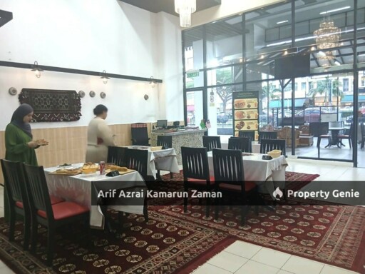 [End Lot] Fully Furnished Restaurant CBD Perdana 3, Cyberjaya | 2,174 sqft | Approx. 175 Seats | RM11,500/month (Nego)
