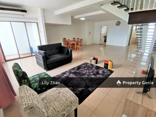 Fully Furnished Waikiki Condo with Sea View & Golf View for Sale @ Tg.Aru, KK City