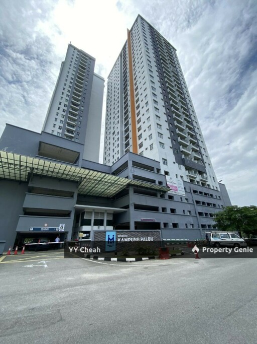 Residensi Paloh Ipoh, Ipoh town Partial Furnished, Good Condition High Floor, balcony Great View