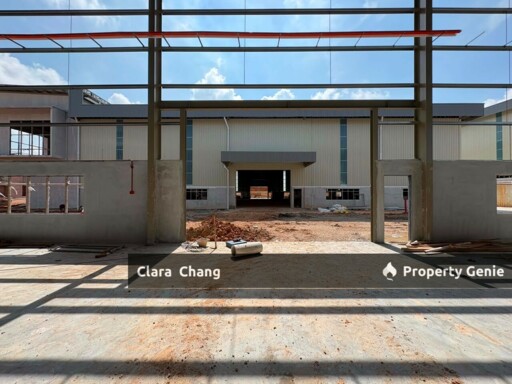 Senai Idaman Brand New Modern Design 1.5 Storey Detached Factory for Sale