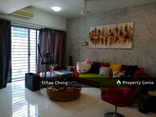 D'Residency Partial Furnished House For Rent