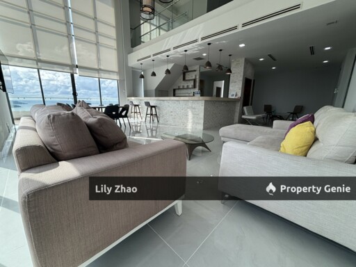 Exclusive Full Sea View Triplex Resort Penthouse For Sale, 3,701 Sf, Signal Hill, Kota Kinabalu City, Sabah.