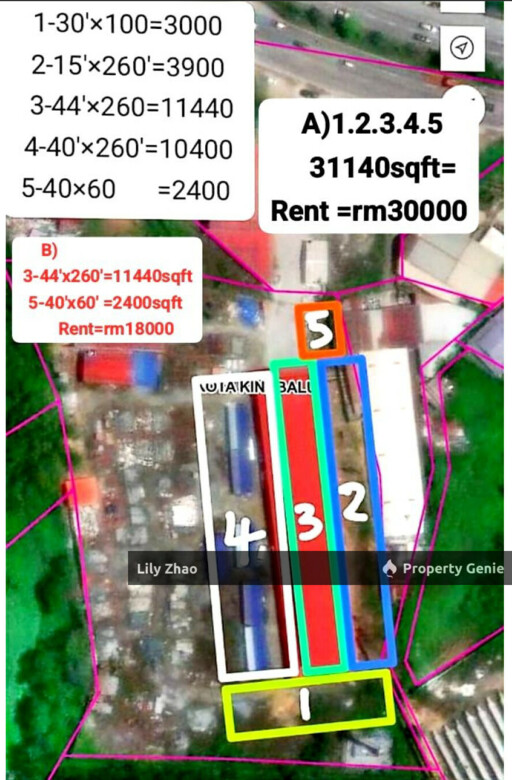 Industrial Warehouse for Rent, 13,840 sq ft, Road Frontage Highway near Grand Merdeka Mall, KM 15 Menggatal, Kota Kinabalu.