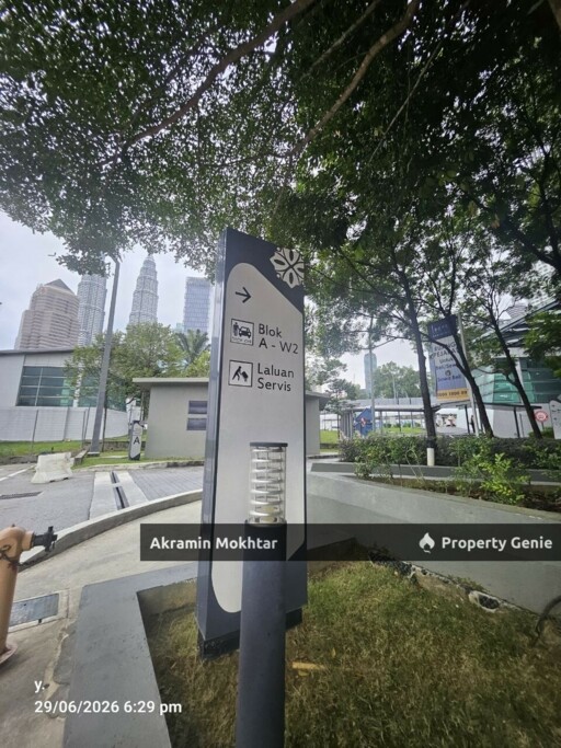 Partially Furnished & 1 Parking | Legasi Kampong Bharu Condominium, Jalan Raja Muda Musa, KLCC, Kuala Lumpur