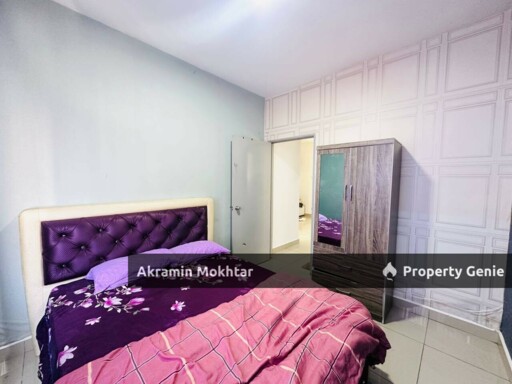 Freehold, End Lot & 2 Parking | Dwiputra Residences Condominium Presint 15, Putrajaya (FULLY FURNISHED)