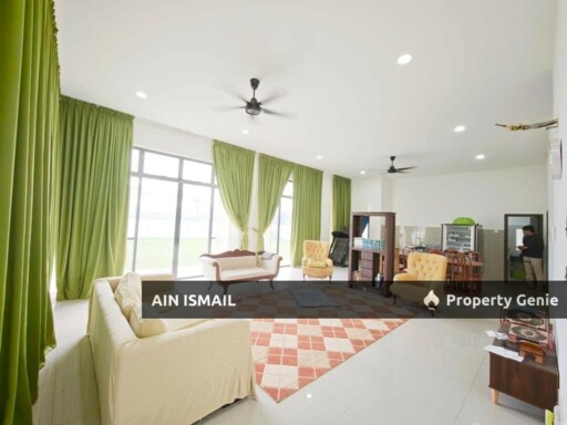 [TANAH BESAR & FULLY FURNISHED] SEMI-D 2 TINGKAT PRESINT 7 (P7), SPRINGVALE, KOTASAS