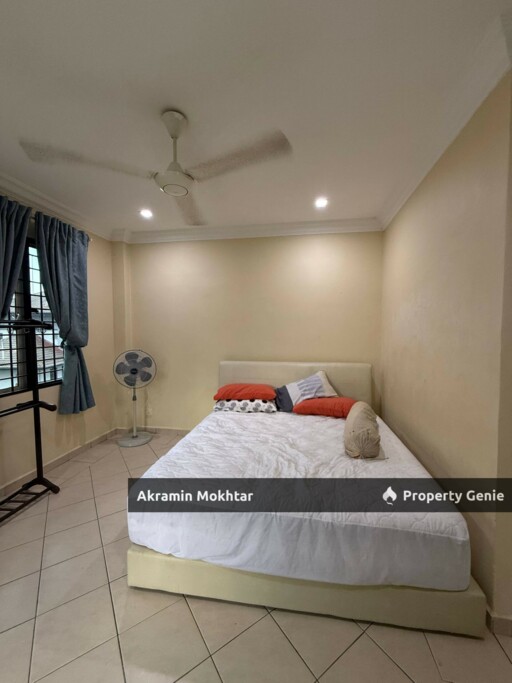 RENOVATED, PARTIALLY FURNISHED & 2 PARKING | (SPACIOUS UNIT) SRI LOJING CONDOMINIUM, SECTION 10,  WANGSA MAJU KUALA LUMPUR