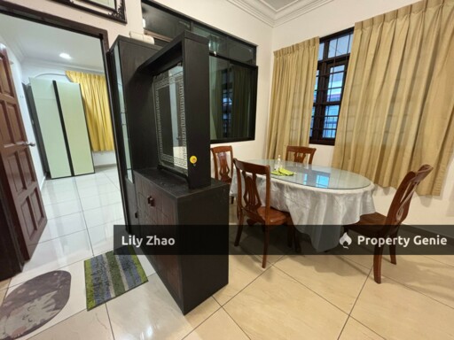 Semi Detached Landed House, 4Bed 3Bath Furnished, Spacious, Big Land, Taman BDC, Kolombong, Kota Kinabalu.