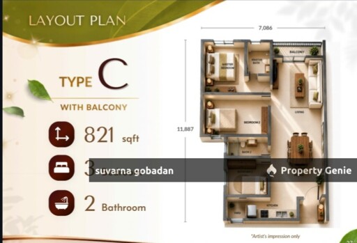 Freehold Apartment, Meru Ipoh Perak