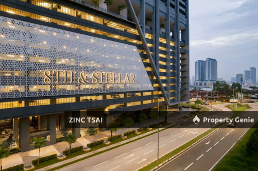 8th & Stellar🔥Dual Key🔥Save RM 64,000🔥5 mins drive to MRT Taman Naga Emas🔥6 mins drive to Pearl Point & NSK Trade City