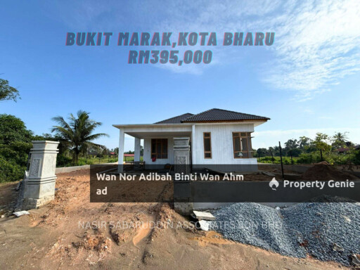 BANGLO TANAH LUAS DEKAT BUKIT MARAK KOTA BHARU KELANTAN