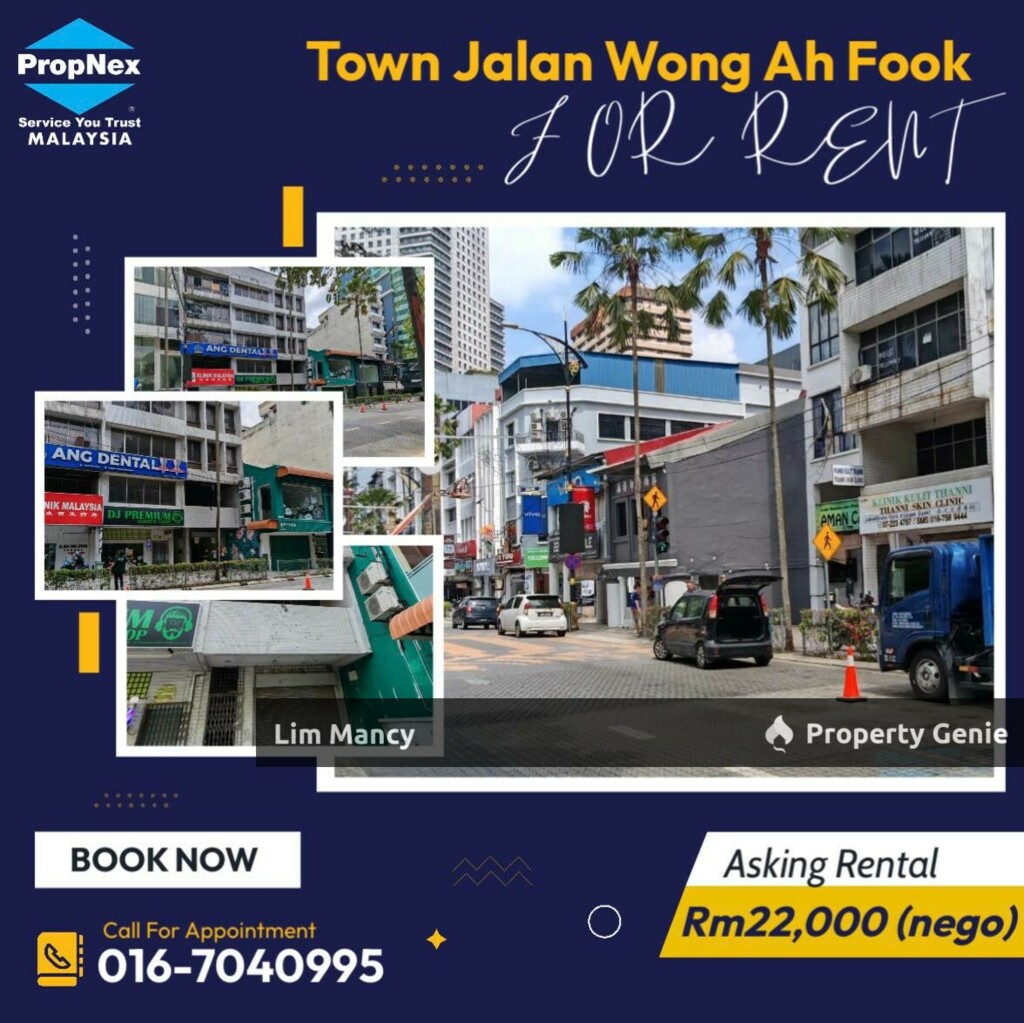 Jalan Wong Ah Fook CIQ Five Storey Shoplot For Rent